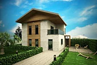 H.E Villa Dış Cephe, Çevre Ve İç Mekan Projesi